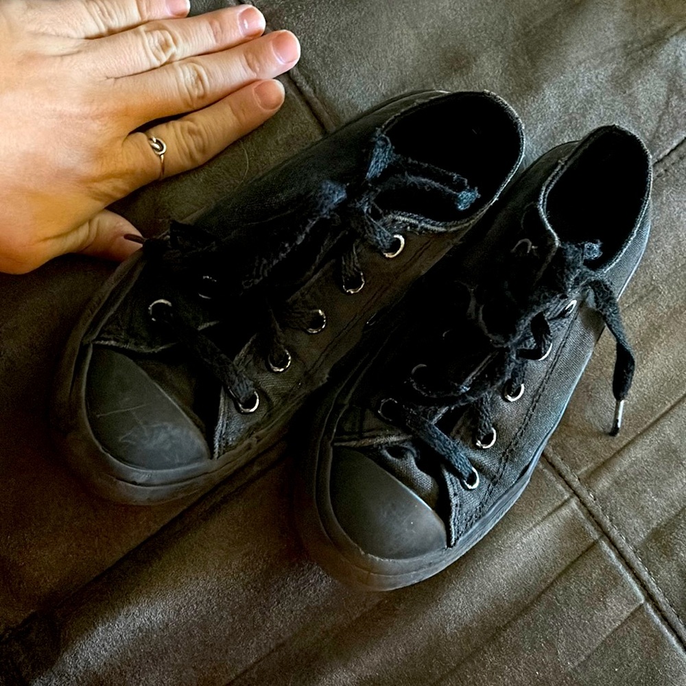 Little kids size 12 Converse